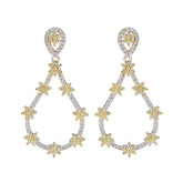 Ángeles Multiple Stud Earrings Fashion for Chic Style Cubic Zirconia White Stud